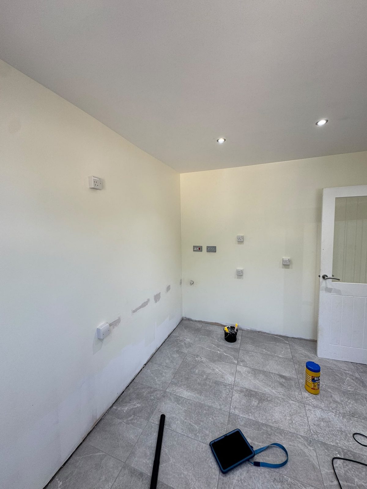 Kitchen second fix by RJ Energy Electrical Solutions near Kings Norton B38