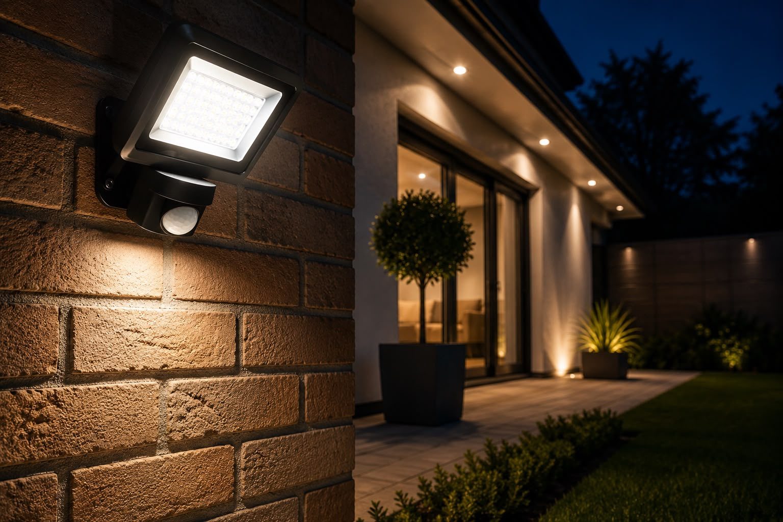 Outdoor security lighting by RJ Energy Electrical Solutions near Kings Heath B14